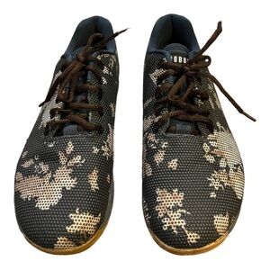 NOBULL Dark Floral Gum Trainers Women's 14 Men's 12.5
